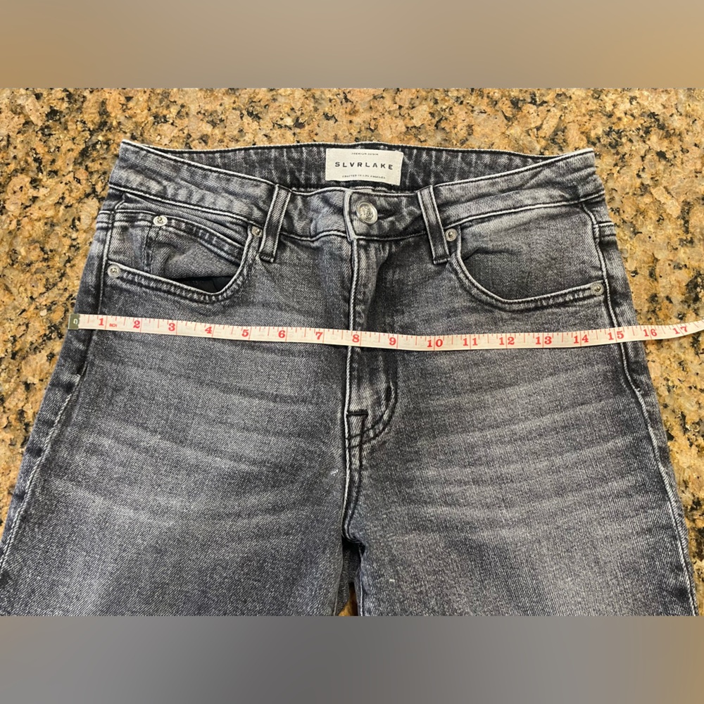 - 🩷HOST PICK🩷 - SLVRLAKE Lou Lou denim - blackish-grey jeans in great condition. - Picture 8 of 8